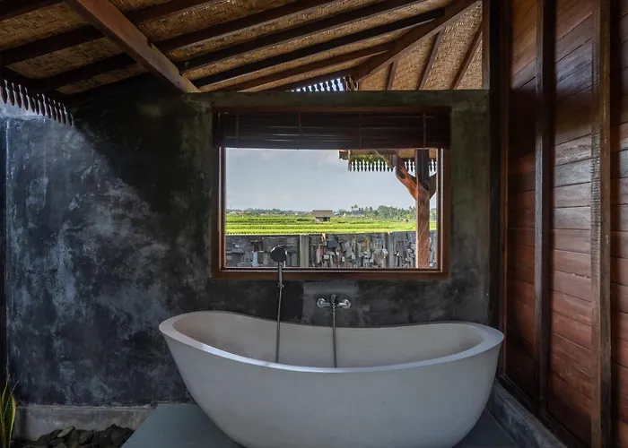 فيلة Kayu Senses - Private Around Endless Ricefield أوبود