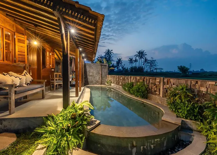Kayu Senses - Private Around Endless Ricefield Villa Ubud