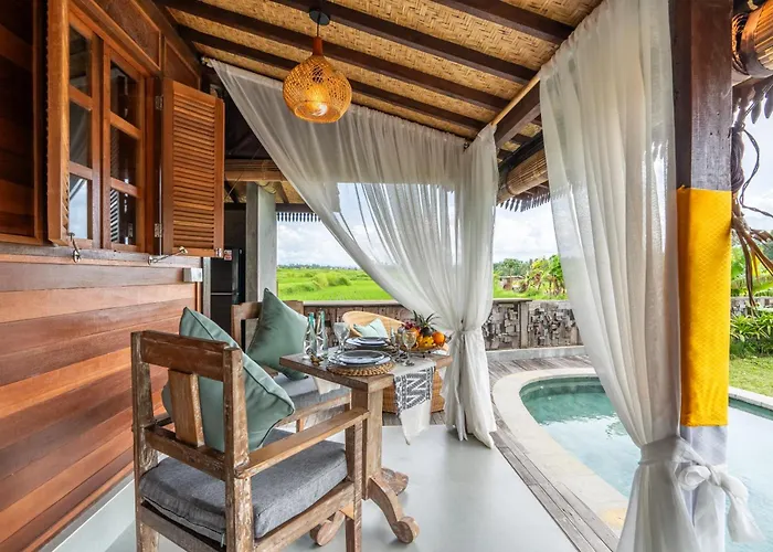 Kayu Senses - Private Around Endless Ricefield فيلة